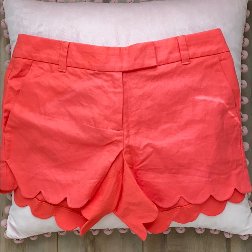 J.CREW scalloped shorts brand new with tags!